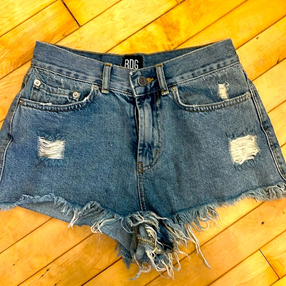 BDG high rise cutoff cheeky shorts